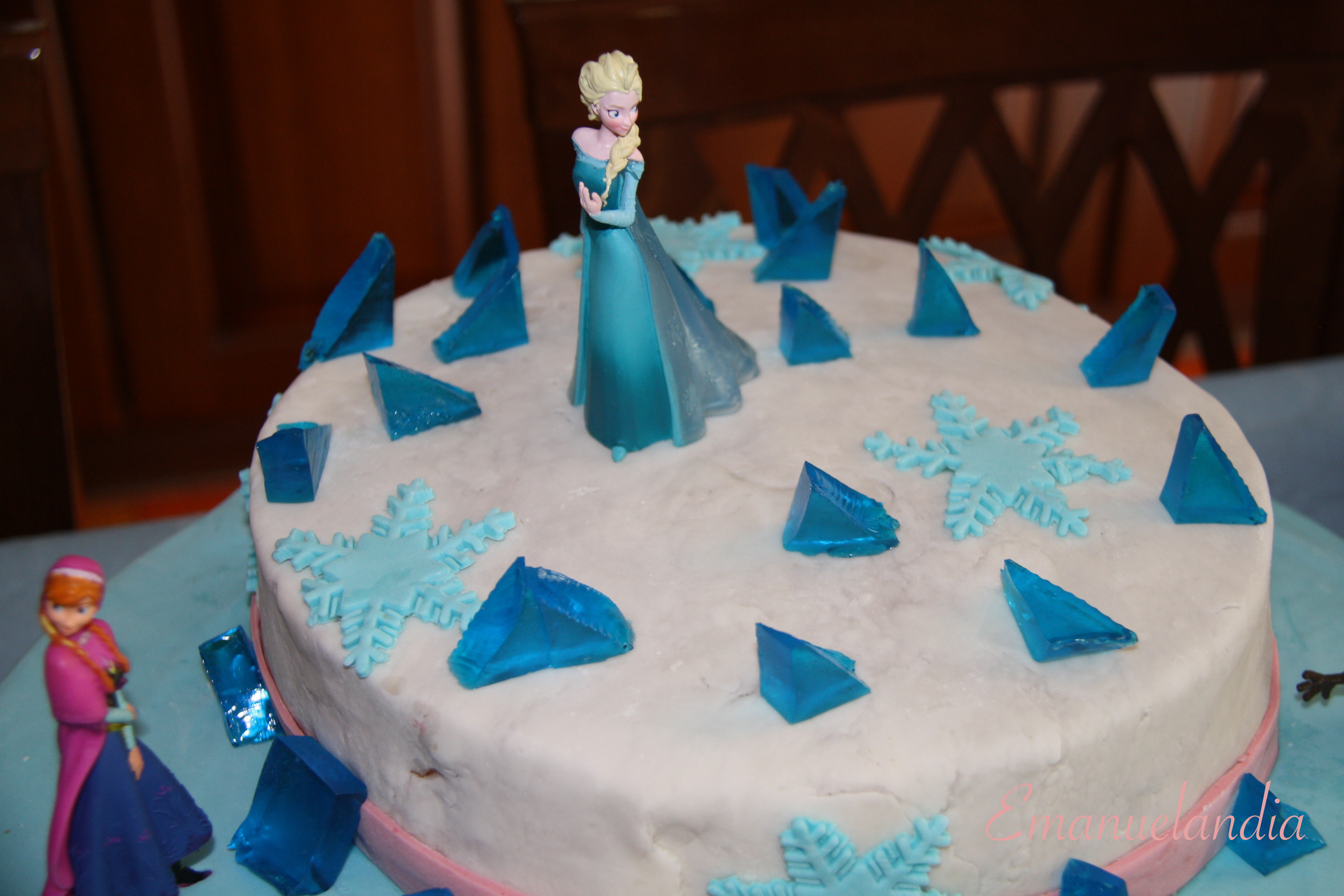 Torta di Compleanno Frozen – Emanuelandia